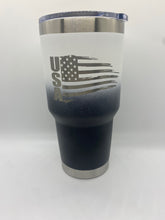 American Flag USA Personalized Laser Engraved Tumbler